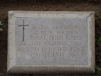 Struma Military Cemetery - Hadden, John Hazlett Millar